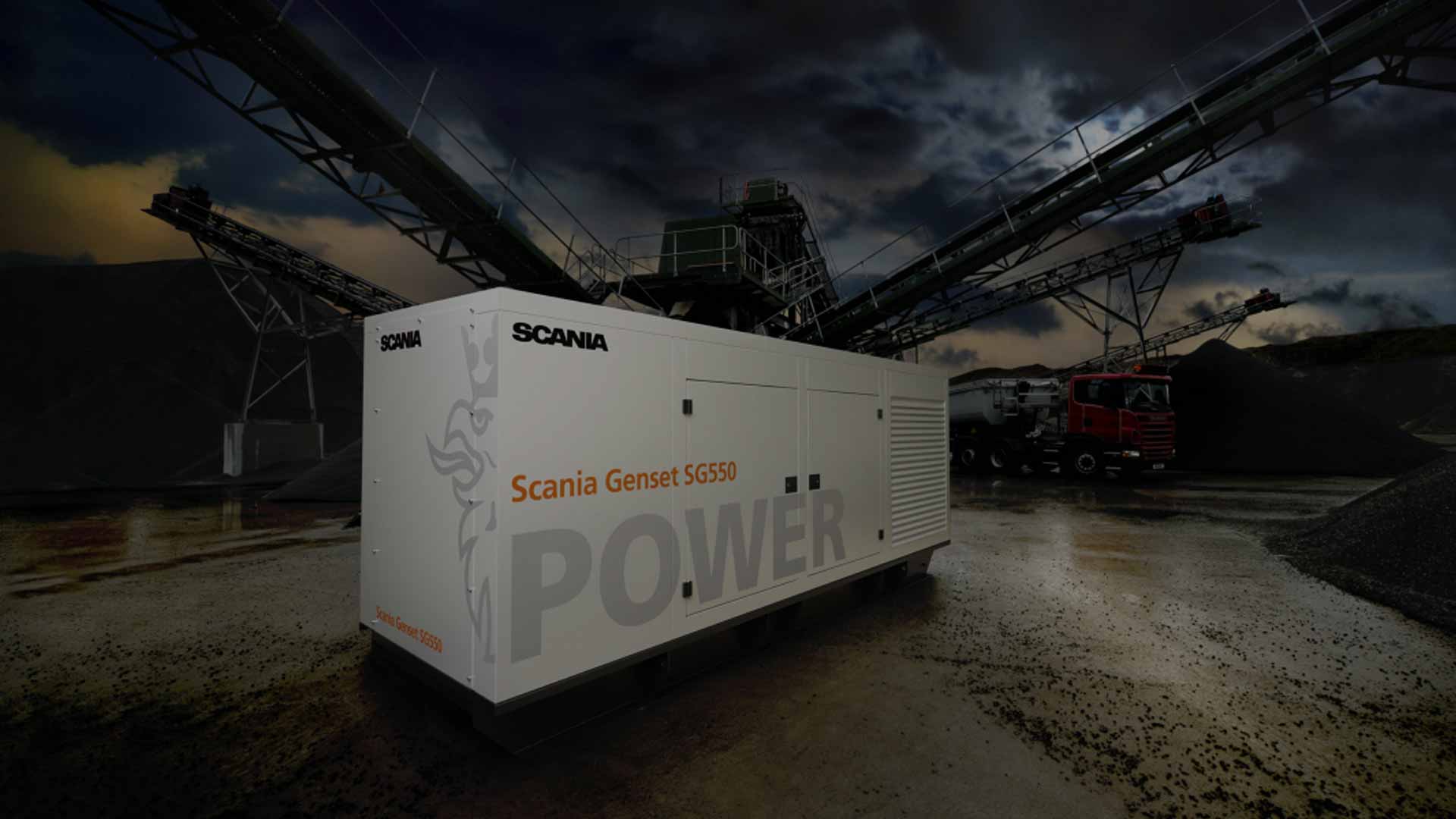 Дизельная электростанция Scania DG-500
