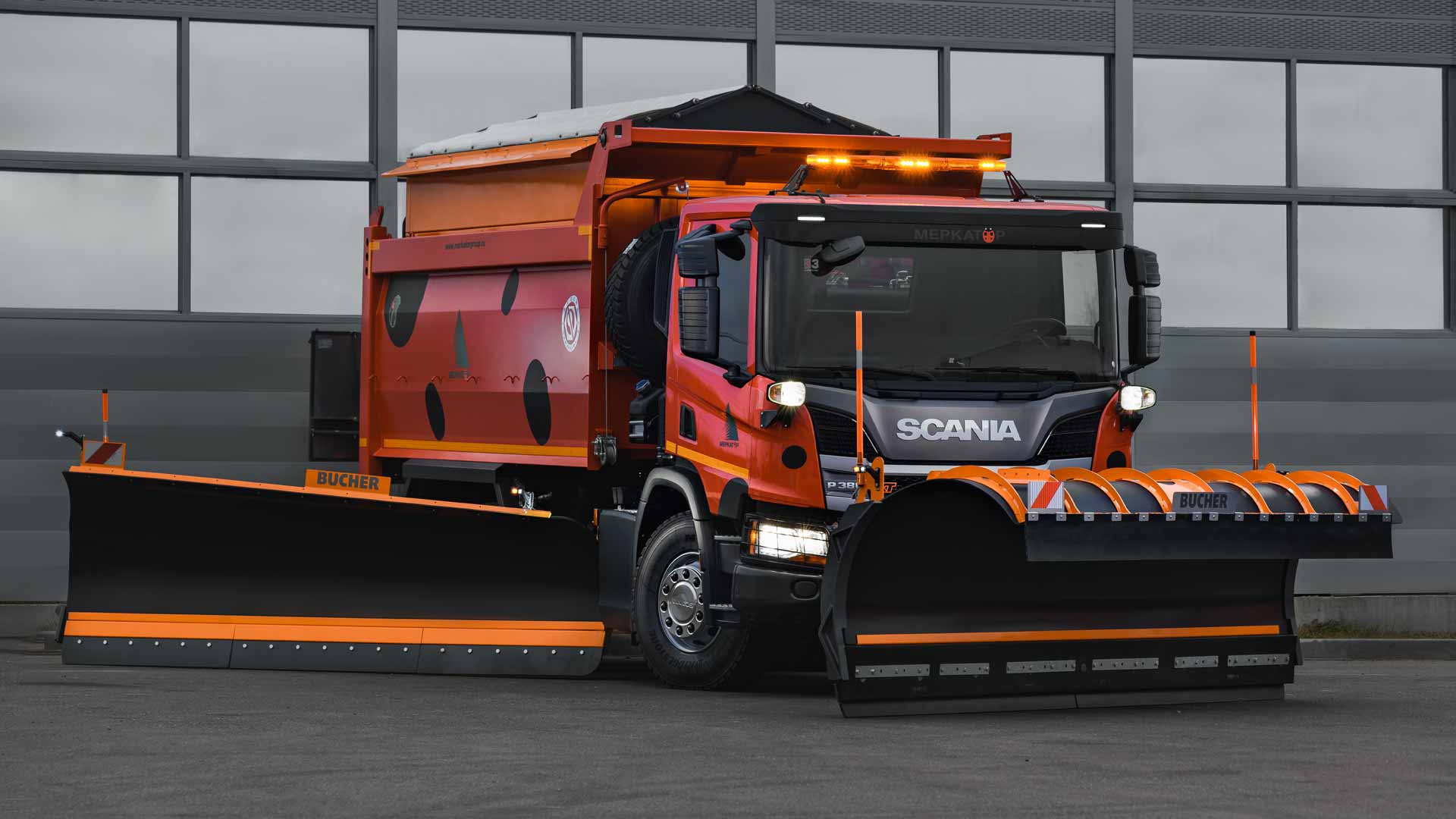 Коммунальная техника Скания (Scania)