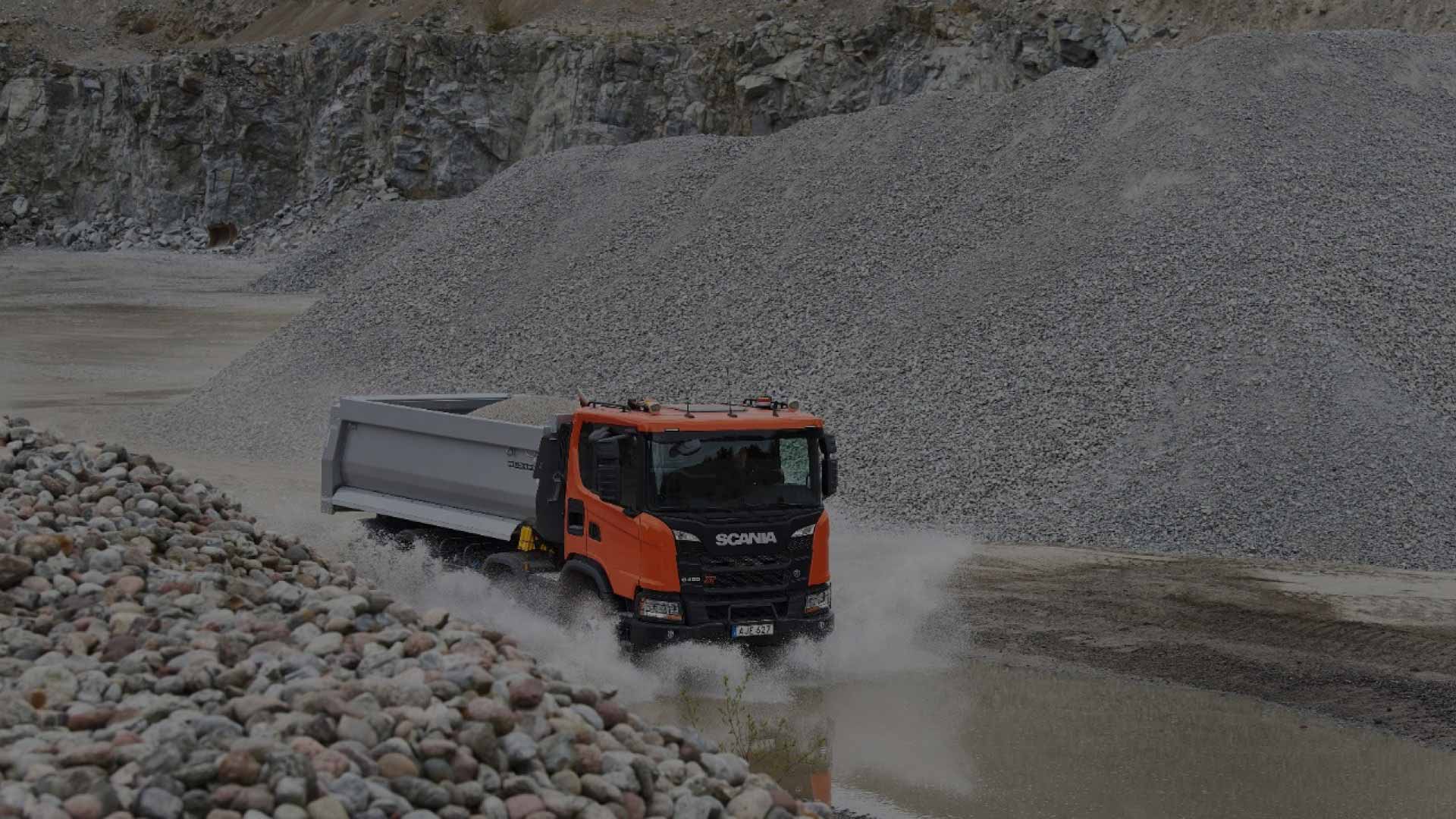 Производительность грузовых автомобилей Scania XT