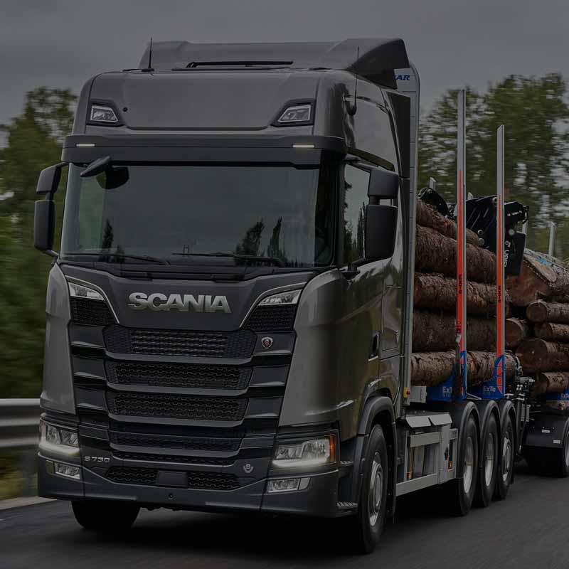 Лесовозы Scania